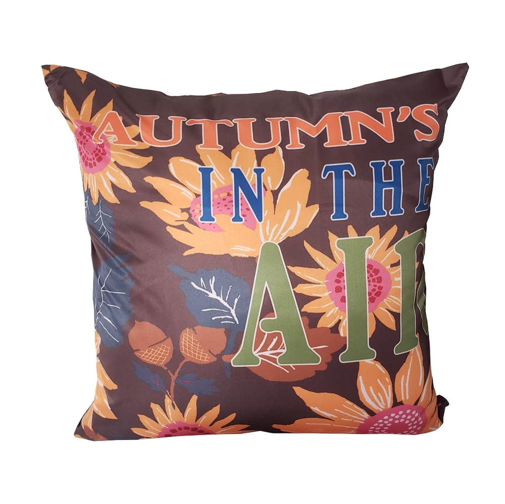 👄 🍂 Stella Saksa Autumn's in the Air Throw Pillow